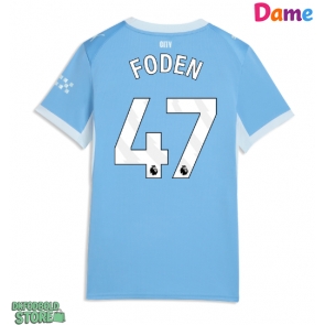 Manchester City Phil Foden #47 Replika Hjemmebanetrøje Dame 2026-27 Kortærmet